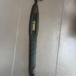 brettelle SAUER verte et marron pour fusil/carabine a vendre aux ench&egrave;res destockage armurerie