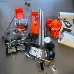Pi&egrave;ces d&eacute;tach&eacute;es pour bricoleur super lot trouve tous aux encheres bo&icirc;te armurerie