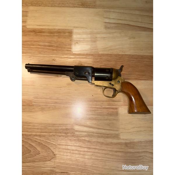 REVOLVER POUDRE NOIRE PIETTA COLT 1860 CALIBRE 36 ANNEE:AM=1984