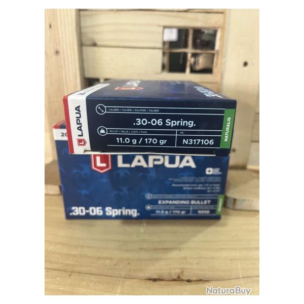 LAPUA 30-06 N558 Naturalis 170gr