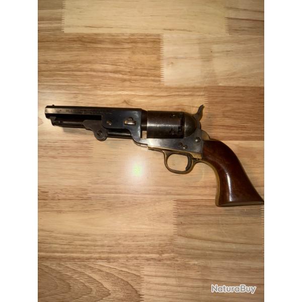 REVOLVER POUDRE NOIRE PIETTA COLT 1851 SHERIFF?  CALIBRE 36 ANNEE:AL=1983