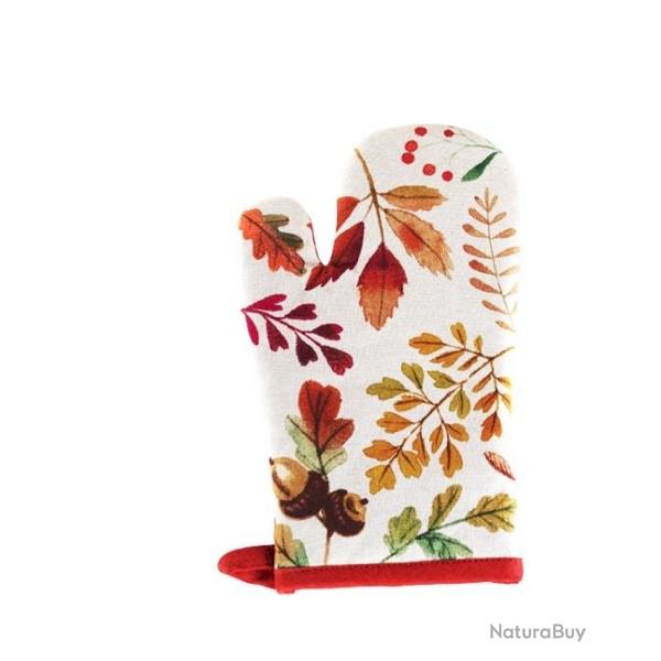Gant de cuisine LOVERGREEN motif automne