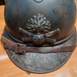 Casque Fran&ccedil;ais adrian mod&egrave;le 1915 Artillerie