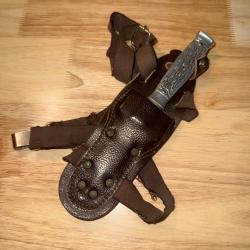 COUTEAU POIGNARD DE SURVIE PILOTE FRANCAIS