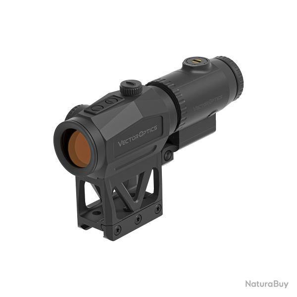 Pack Vector Optics Point Rouge Scrapper 1x29 MRT et Magnifier Paragon x3