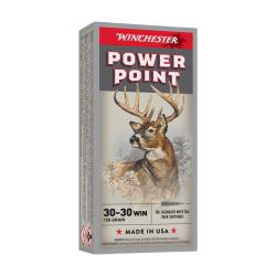 Balles Winchester Power Point - Cal. 30.30 - 170 / Par 1