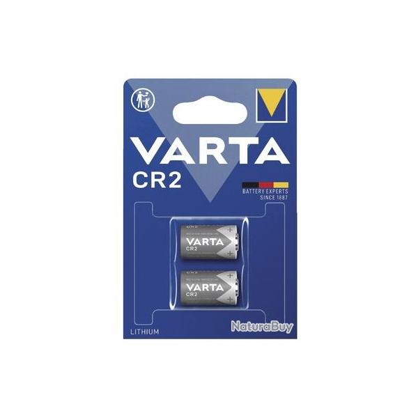 Blister de 2 Piles Varta CR2