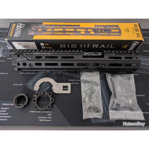 Handguard Daniel Defense RIS III FSP black 13"
