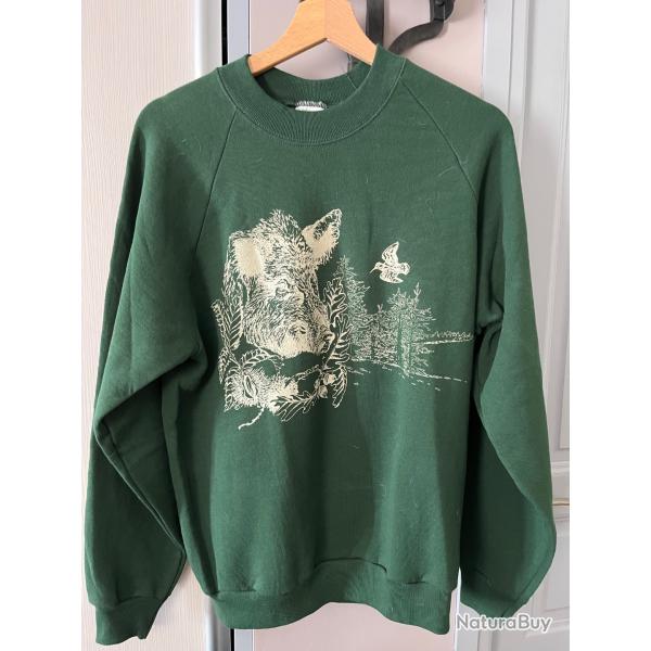 SWEAT SANGLIER - CHASSE