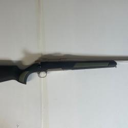 Carabine lin&eacute;aire STEEL ACTION 30-06 sprg 51Cm flut&eacute; Ni Synth&eacute;tique + Silencieux offert - KERMESSE