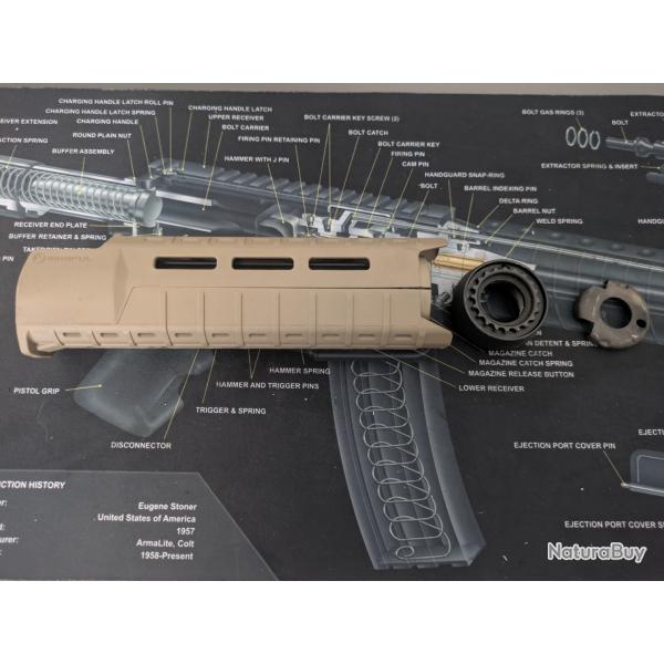 Handguard Magpul MOE SL carbine length tan