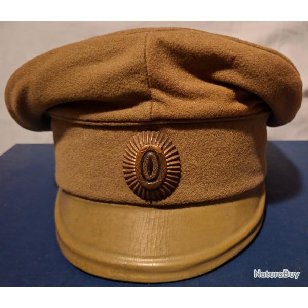Russie imp�riale - Casquette de campagne d'officier russe 1GM - guerre civile