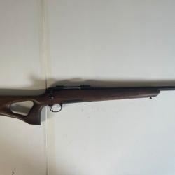 Carabine lin&eacute;aire STEEL ACTION HM 30-06 sprg 51 Cm Trou de pouce bois + Silencieux offert - KERMESSE