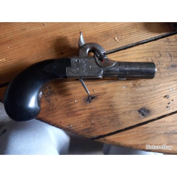 Ancien Pistolet de poche XIV �me si�cle