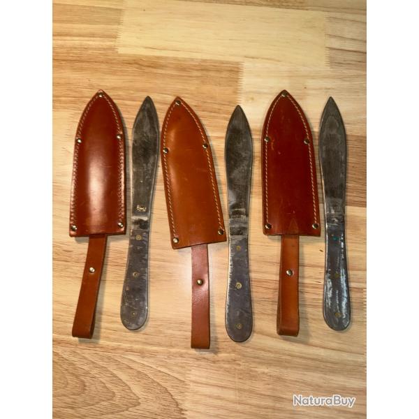 LOT DE 3 COUTEAUX DE LANCER