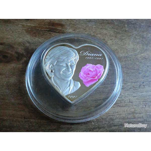 monnaie argent  iles cook 5 US dollars  2007