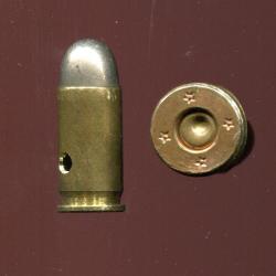 9 mm Browning Long  - &eacute;tui de 20.3 mm - Production Hongroise - marquage : * * * *