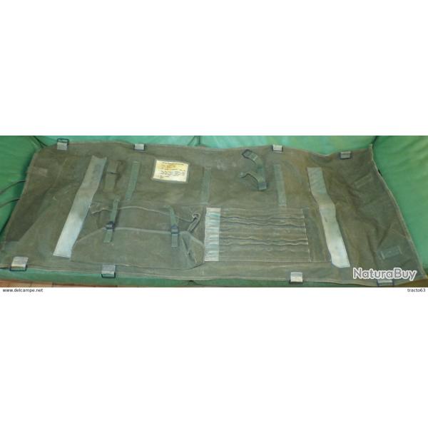 HOUSSE MILITAIRE LA.3-A POUR UN MAT LEGER DES TRANSMISSIONS� DE L'ARMEE FRANCAISE, LONGUEUR 150 CM L