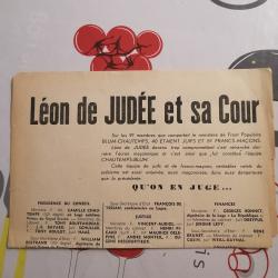 Rare Tract ww2 occupation vichy
