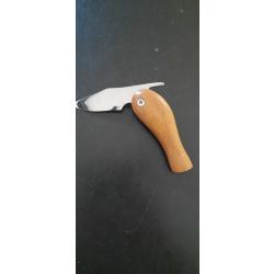 Couteau pliant manche bois Le Dauphinois