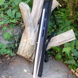 Sabre Ninja Ep&eacute;e Machette Lame Acier 3Cr13 Manche Corde Tress&eacute;e Etui Nylon Sp&eacute;cial Home Jacking 01