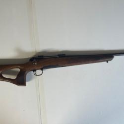 Carabine lin&eacute;aire STEEL ACTION HM 9,3x62 56 cm Trou de pouce bois + Silencieux offert - KERMESSE