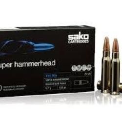 Balles Sako Hammerhead 308 Win