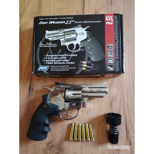 Revolver � plombs - R�plique Dan Wesson 2,5"