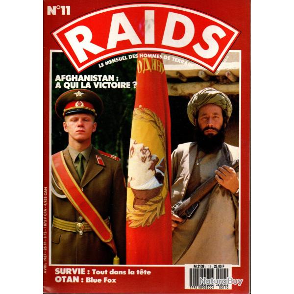 raids 11 afghanistan a qui la victoire (urss, otan, unit� de montagne des forces libanaises, survie