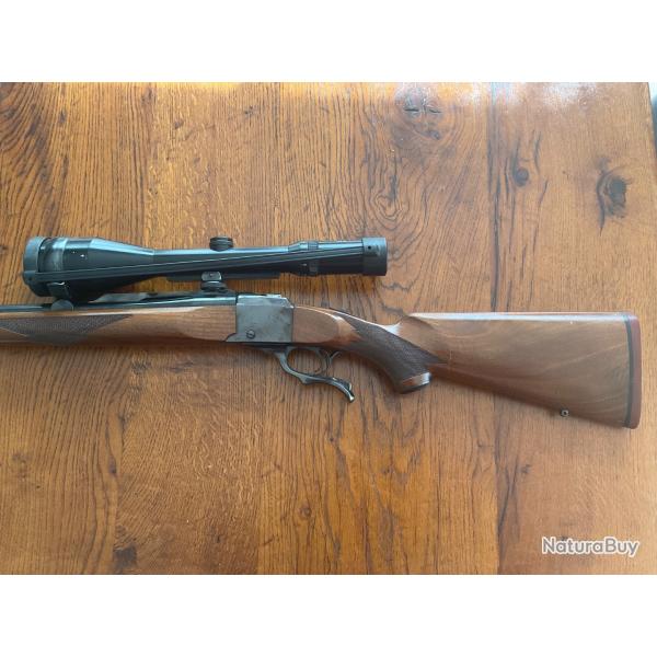 Kipplauf RUGER 7RM + Lunette SCHMIDT & BENDER