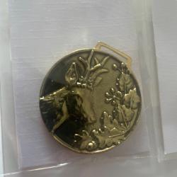 M&eacute;daille pour troph&eacute;e de chevreuils