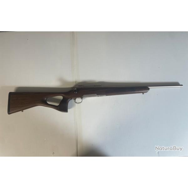 Carabine lin�aire STEEL ACTION HS 308 Win 51 Cm nickele Trou de pouce + Silencieux offert - KERMESSE