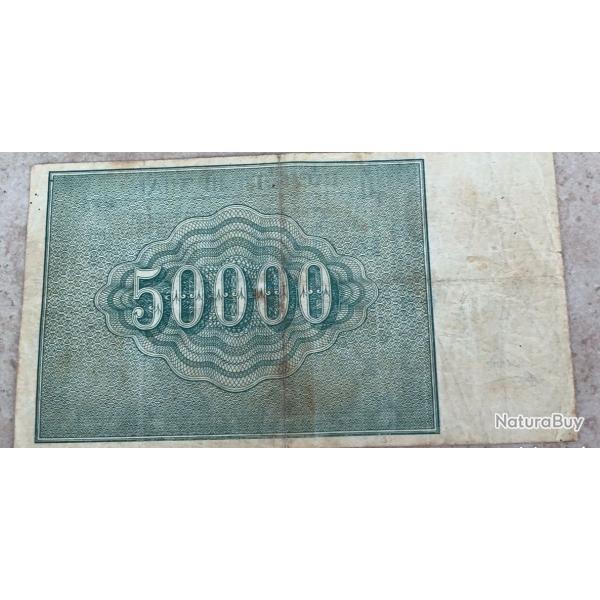 Russie : 50000 Roubles 1921 ww2 URSS