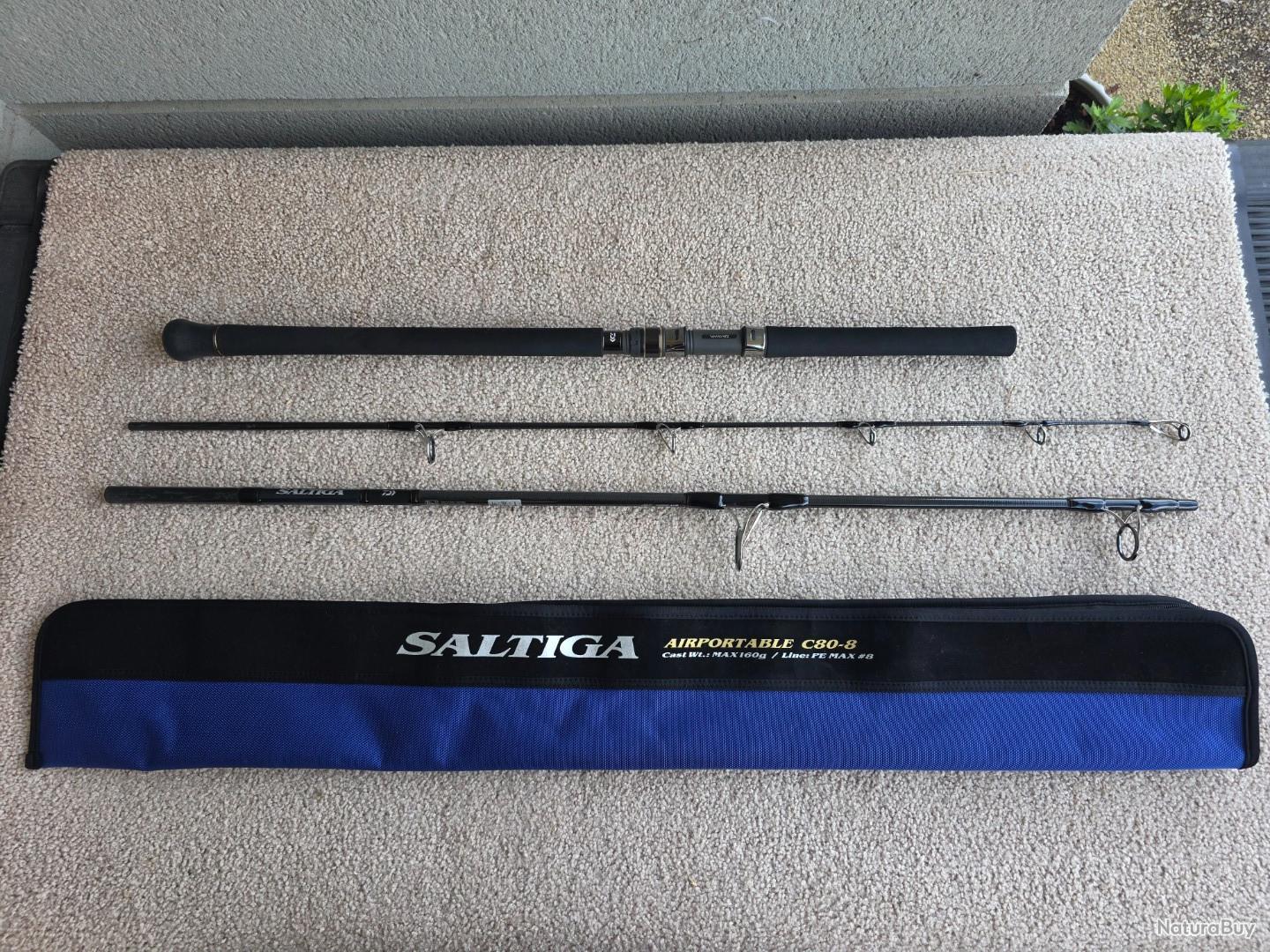DAIWA SALTIGA AIR PORTABLE C80-8 - Cannes mer (15393022)