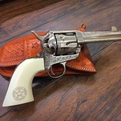 *Rare ! Edition Limit&eacute;e Chuck Norris Revolver Pietta 1873 SA 357 Texas Ranger - 4"3/4 - SA73125CN