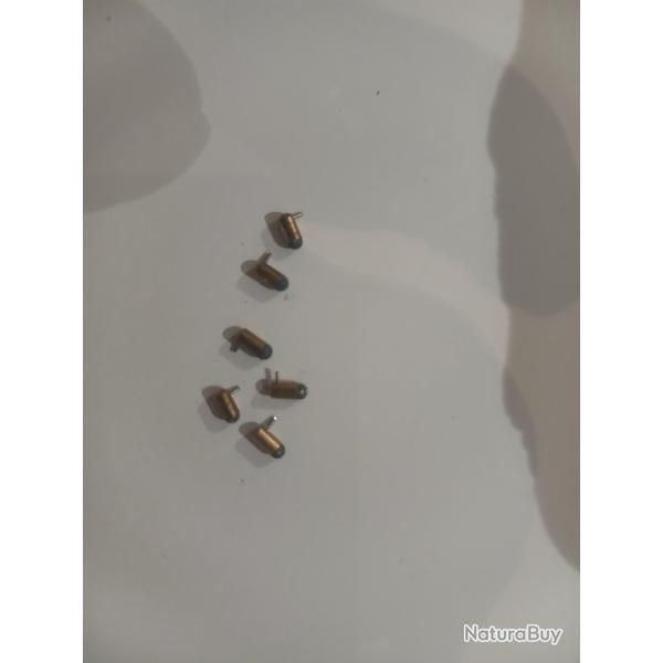 6 Cartouches 2 mm � broche