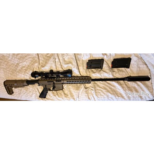 Carabine Pallas Silence BA-15 TAN Calibre 22LR