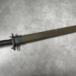 Ba&iuml;onnette US M1905/42 (Mod&egrave;le Long) pour fusil M1 Garand, WWII