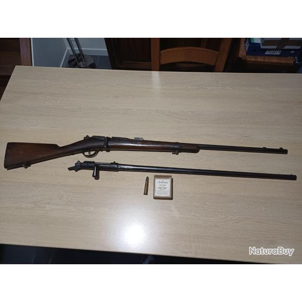 Fusil gras 1874 M80 manufacture Saint Etienne