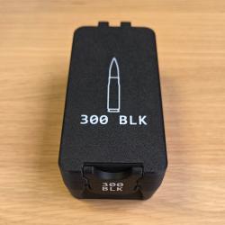 Bo&icirc;te de stockage de munitions .300 Blackout / .300 AAC - 50 cartouches