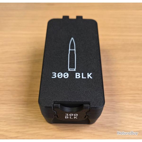 Bo�te de stockage de munitions .300 Blackout / .300 AAC - 50 cartouches