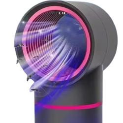 Lampe anti-moustiques 2-en-1 Lenovo, pi&egrave;ge &agrave; mouches &eacute;lectrique, tue-insectes