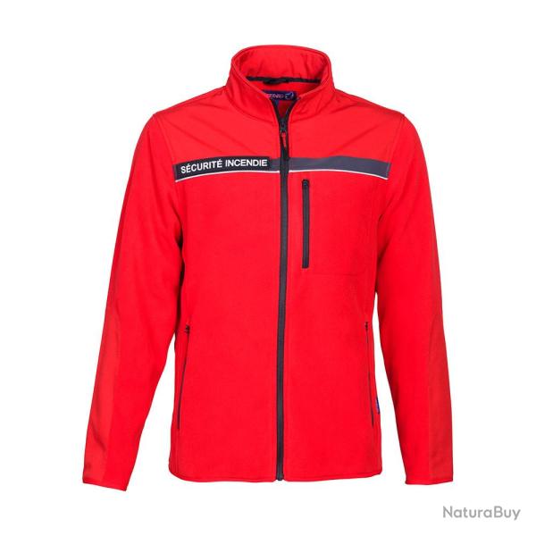 Blouson Polaire Securite Incendie 5XL ROUG