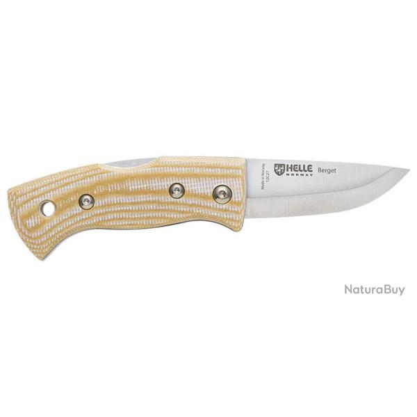 Couteau Helle Berget Nordique Beige