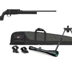 Pack Carabine HAMMERLI ARMS FORCE B1 cal.22lr + fourreau + lunette 3-9x50 + montage + bipied