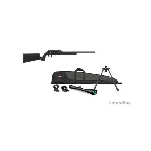 Pack Carabine HAMMERLI ARMS FORCE B1 cal.22lr + fourreau + lunette 3-9x50 + montage + bipied