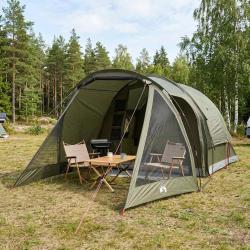 Tente Cabane Vert olive 488 x 244 x 183 cm Polyester et Acier