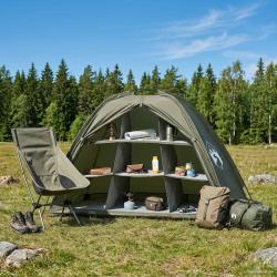 Tente de stockage avec toit Vert olive 120 x 50 x 70 cm