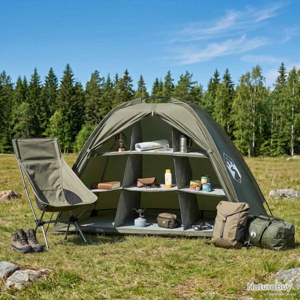 Tente de stockage avec toit Vert olive 120 x 50 x 70 cm