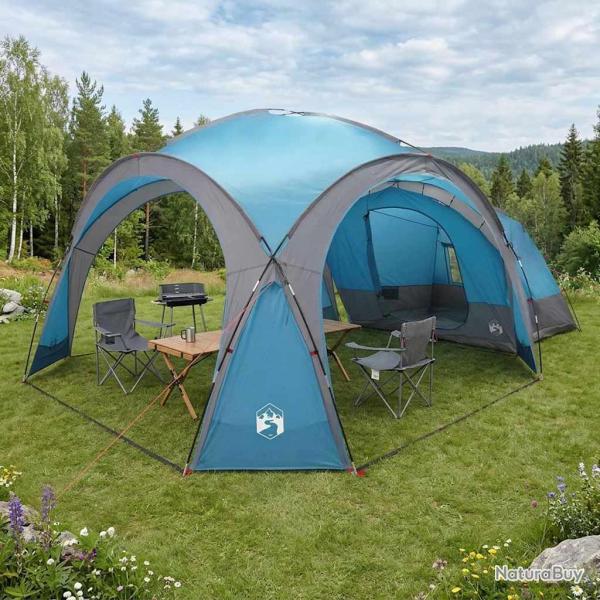 Tente lat�rale Bleu 410 x 410 x 250 cm Polyester et Acier